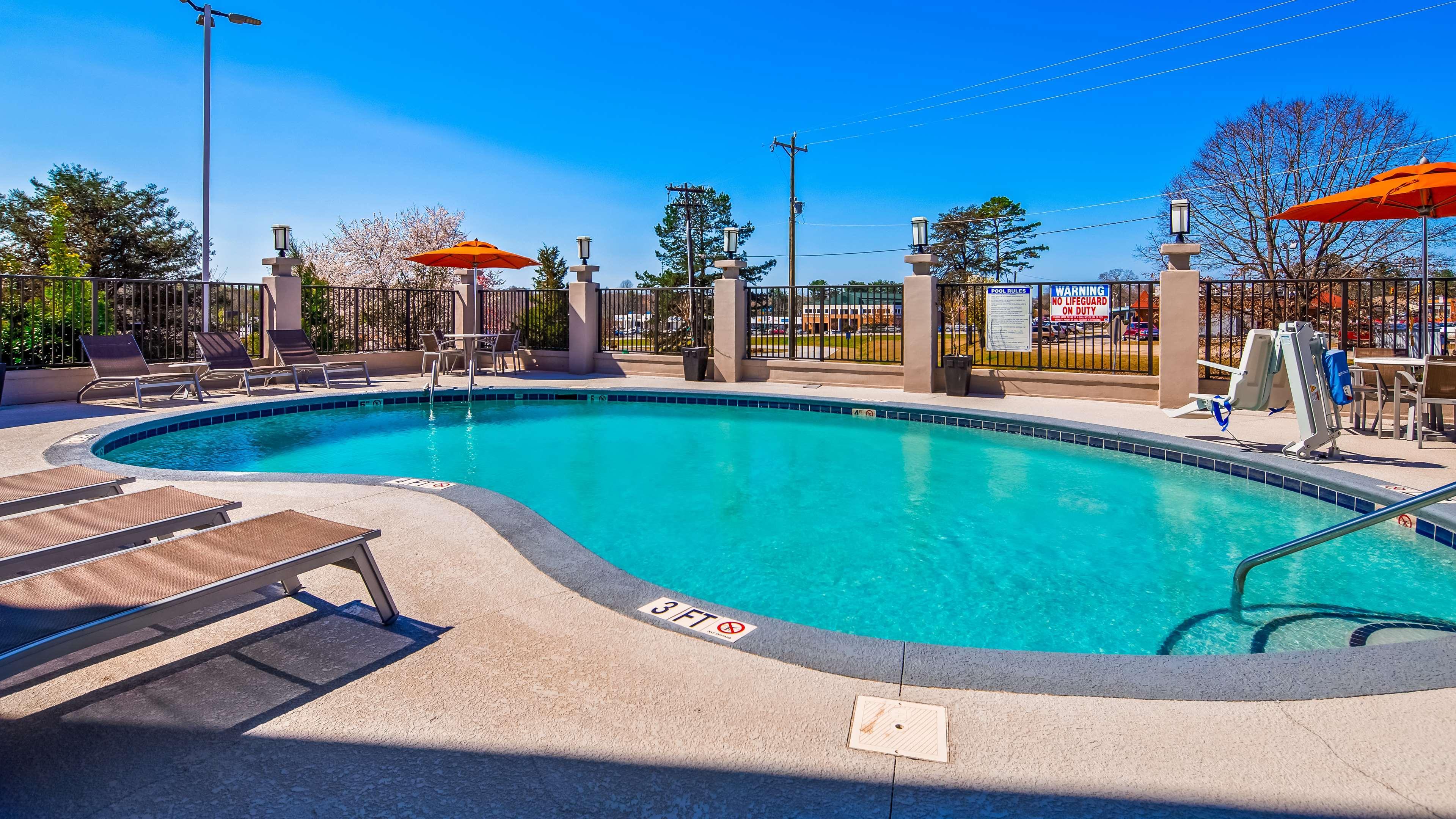 Best Western Travelers Rest/Greenville Esterno foto