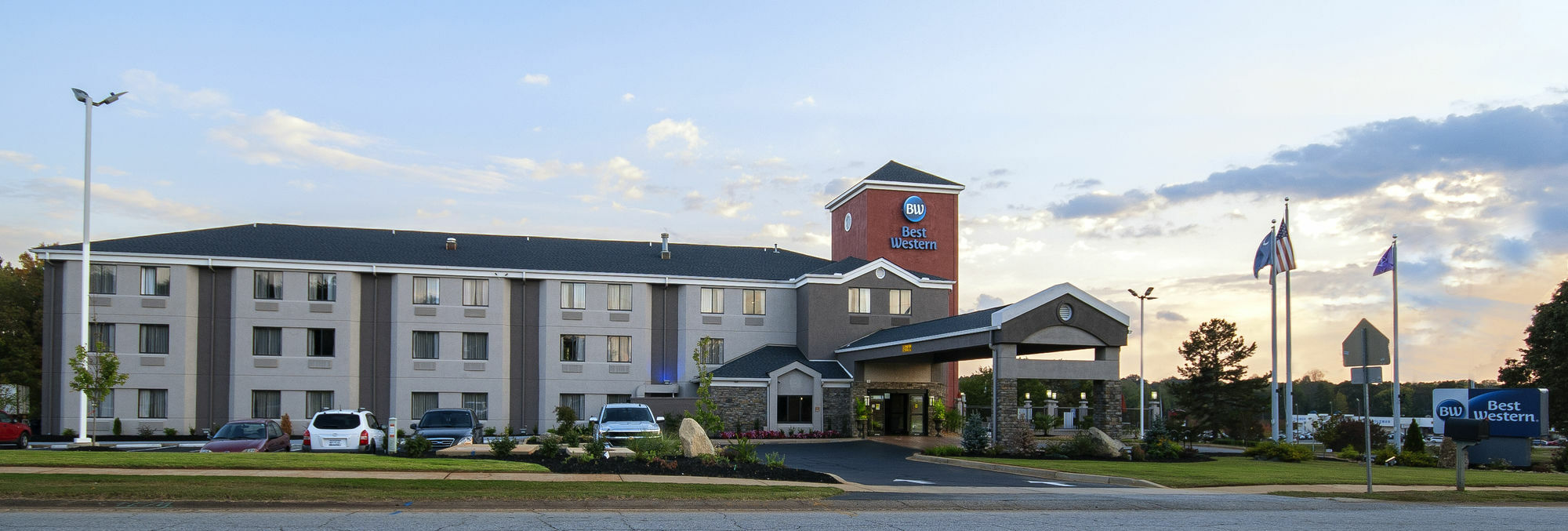 Best Western Travelers Rest/Greenville Esterno foto